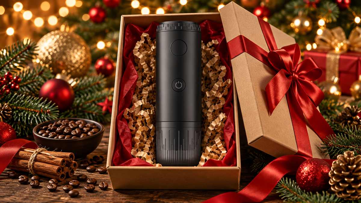 Cafetera portátil Brumo como regalo de Navidad
